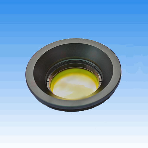 Single-element F-theta Lens for CO2 Laser